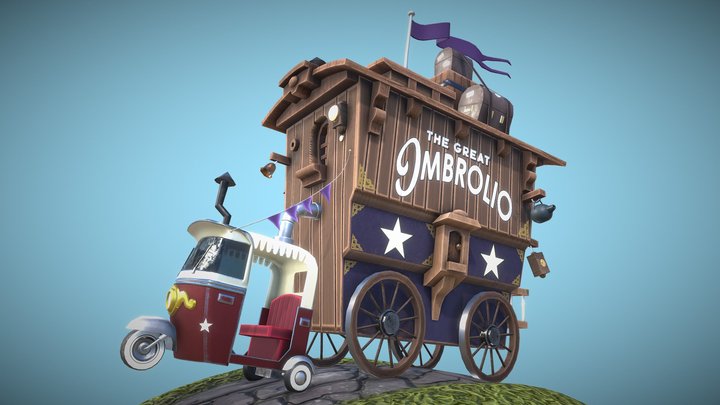 The Great Imbrolio - Escape from Hat 3D Model