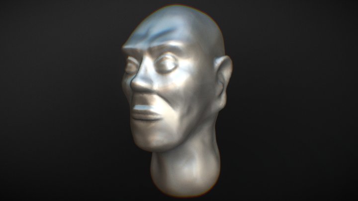 Head Man 3D Model