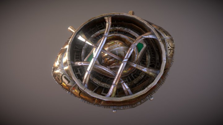 Eye Of Agamotto 3D Model