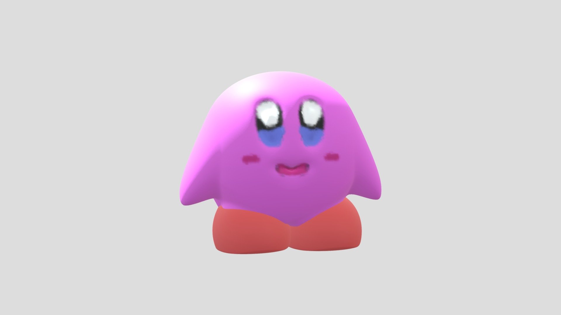 kirby - Download Free 3D model by 830035 [12acab7] - Sketchfab