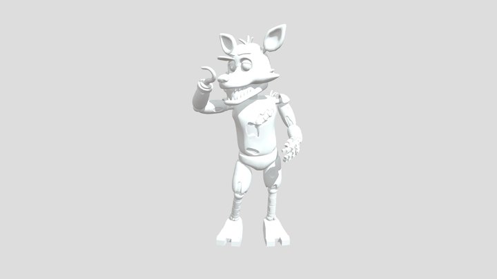 Idle_Foxy 3D Model