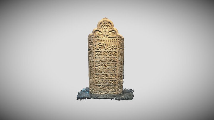 Islamic gravestone 3D Model