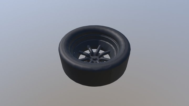 Simplified Wheel Set 3D Model