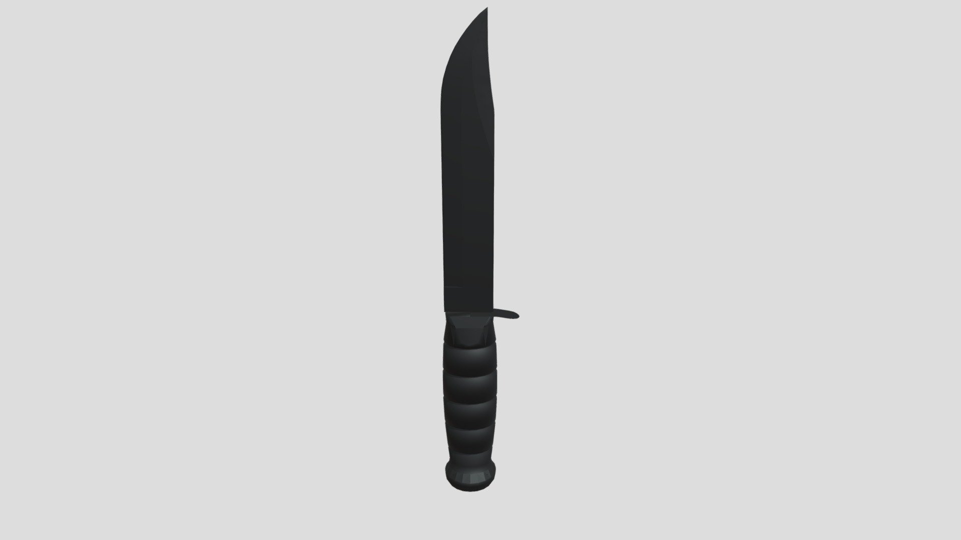 Kniv - high poly.