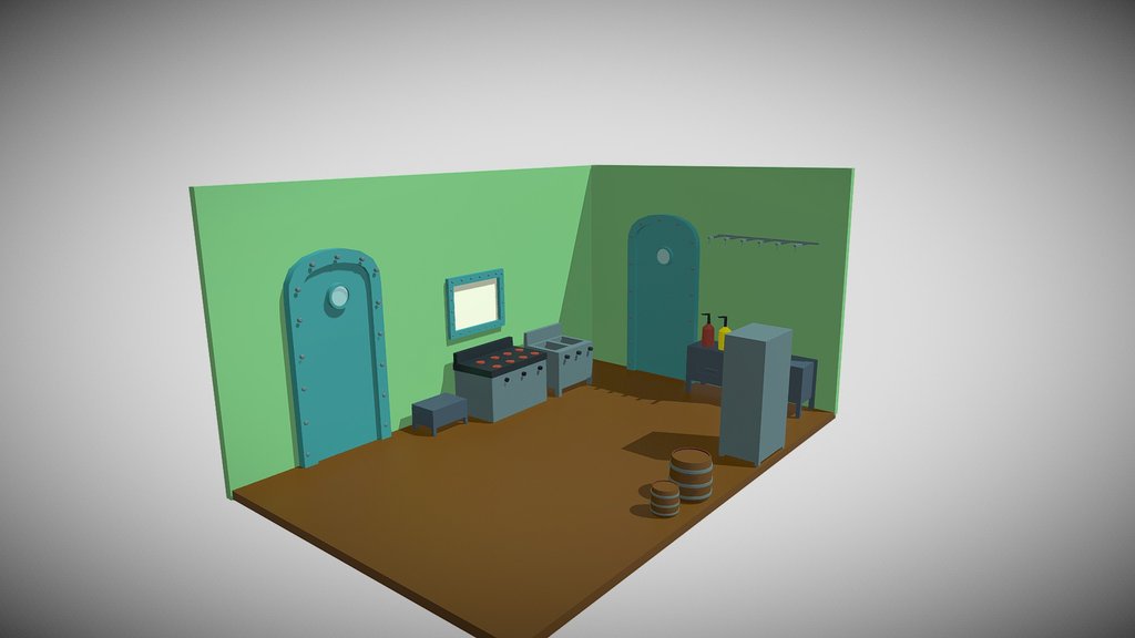The Krusty Krab's Kitchen