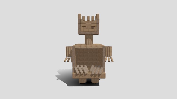 Unit Blocks 2: Little Boy :) 3D Model