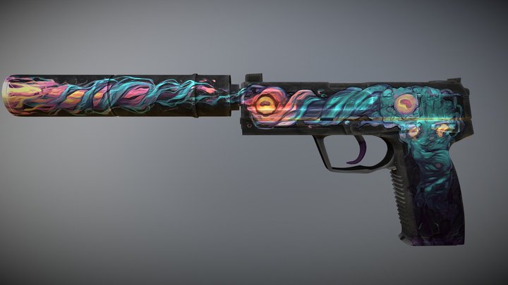 USP-S | Alpha 3D Model