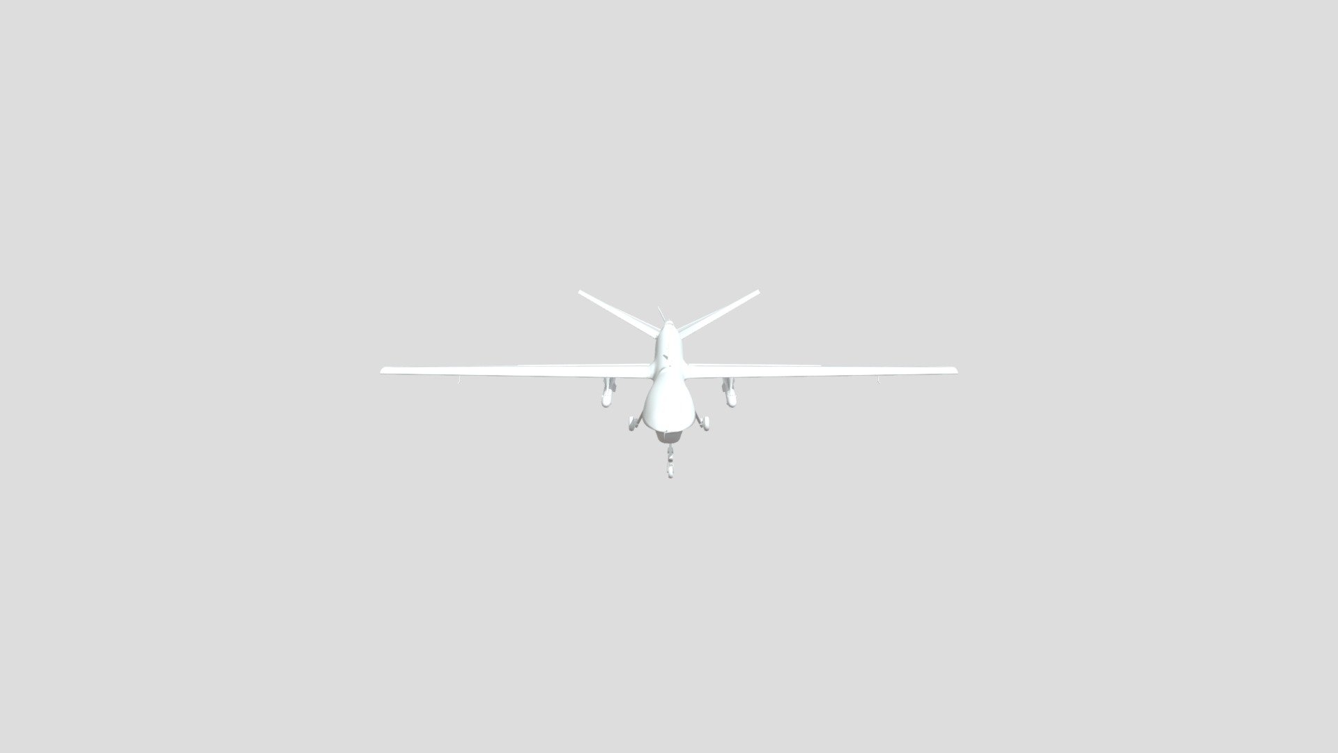MQ1 Predator Drone Vehicle Animation