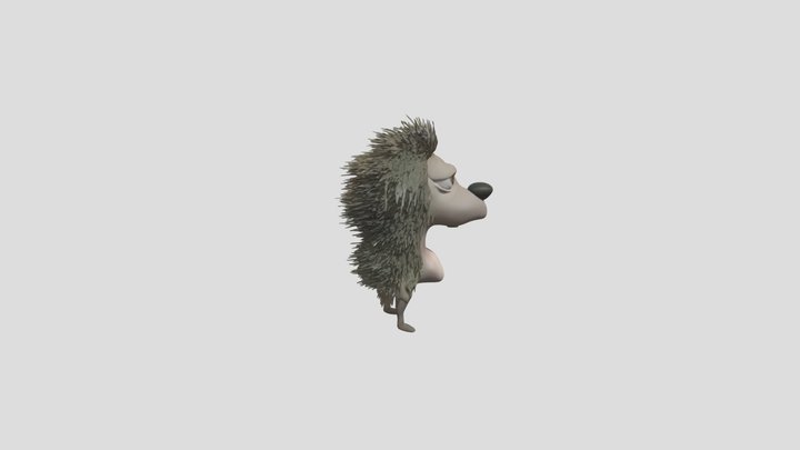 Talking Harry the Hedgehog 3D Model