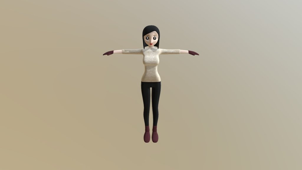 Modelado de personaje - 3D model by Anali Moreano (@analimoreano ...