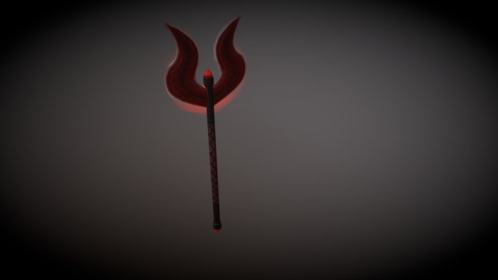 Devil wings cleaver 3D Model