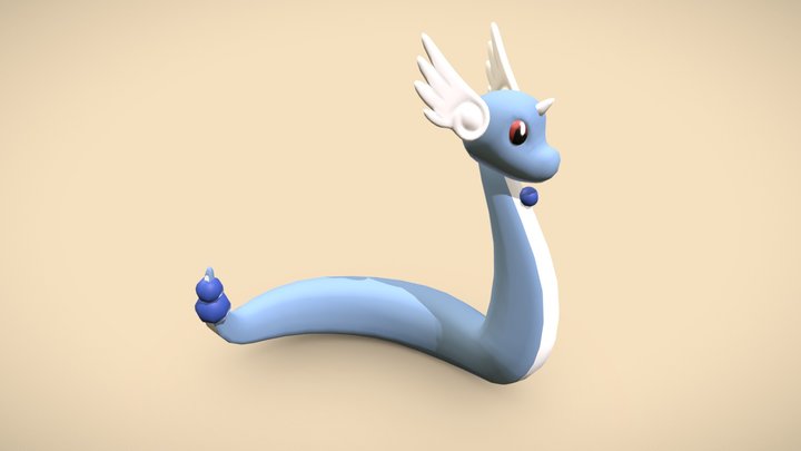 Dragonair 3D Model