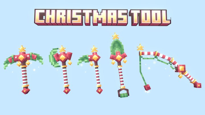 Christmas Tool Set 3D Model