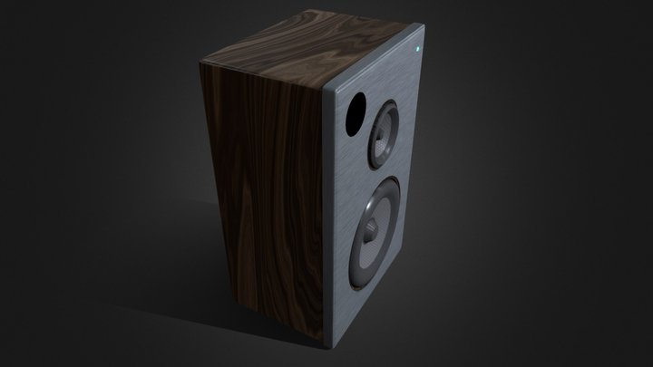 Studio Monitors 3D Model