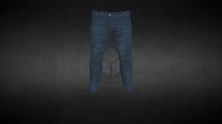 Jeans 3D Model
