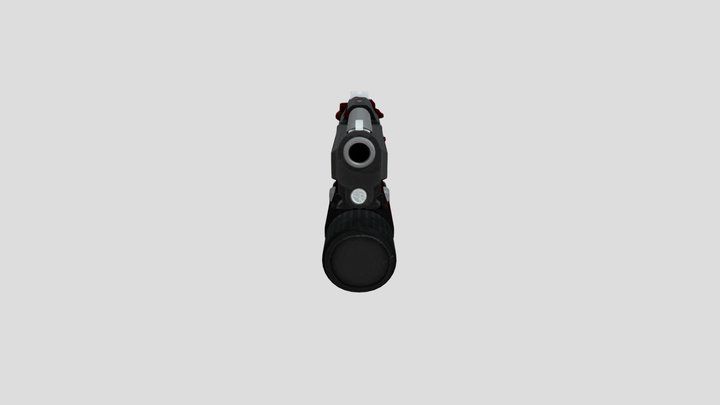 Umbrella Corporation U.B.C.S. 9mm Pistol 3D Model