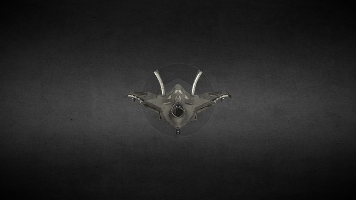 Fighter Plane 3D Model