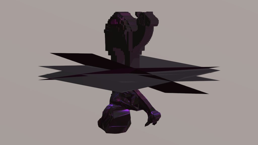 Lo Res Mirrored Distortion - 3D model by kpipes [12b5938] - Sketchfab