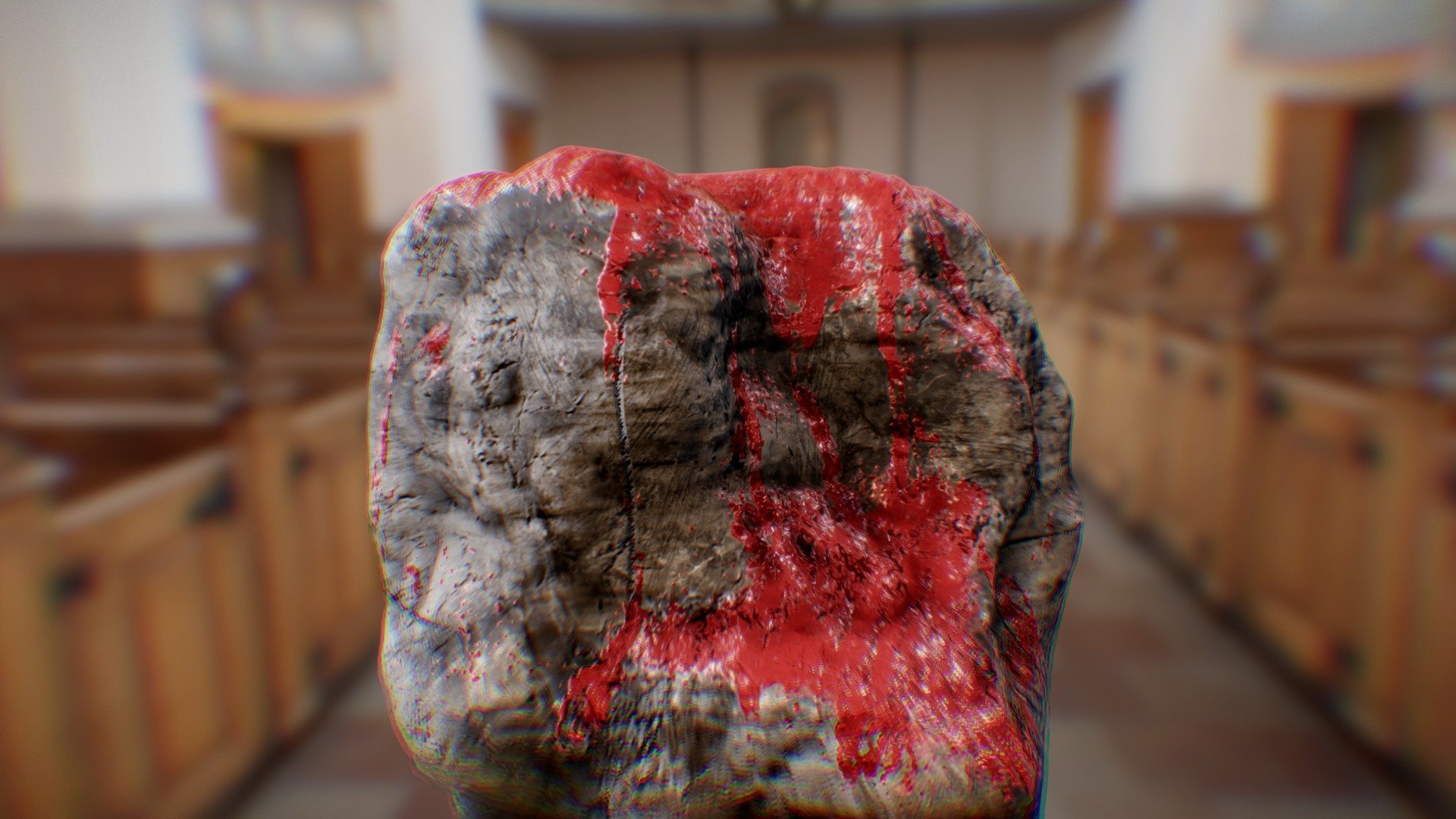 Bleeding stone