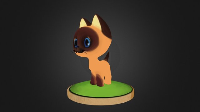 Kitten Named Woof 3D Model