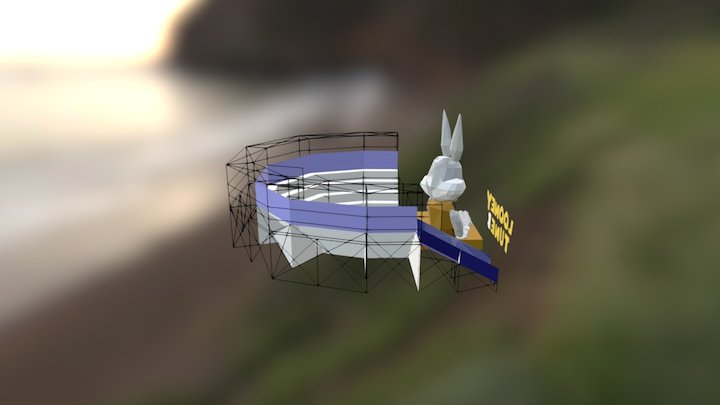 Bags Bunny - LOONEY TUNES 3D Model