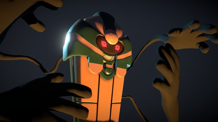 #563 Cofagrigus 3D Model