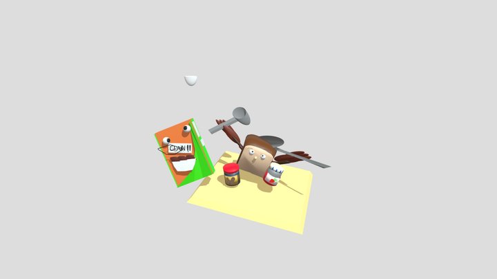 Dhmis fan models 3D Model