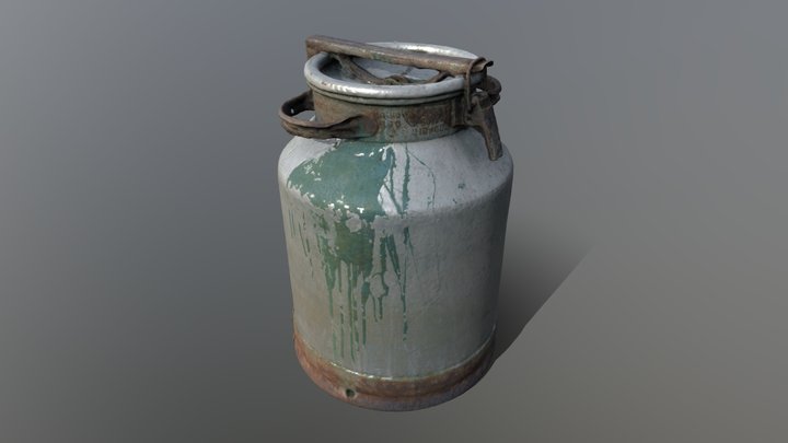 Milk Canister – Modèle 3D gratuit STL