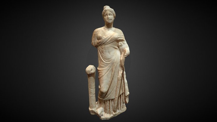 Thessalian Goddess En(n)odia 3D Model