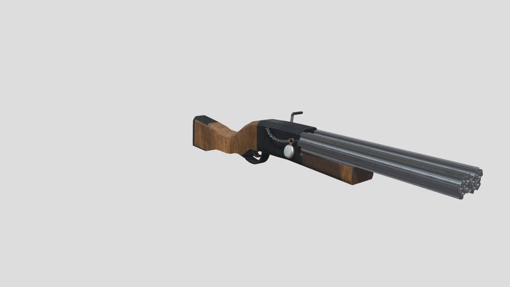 N Lester Weapon 3D Model