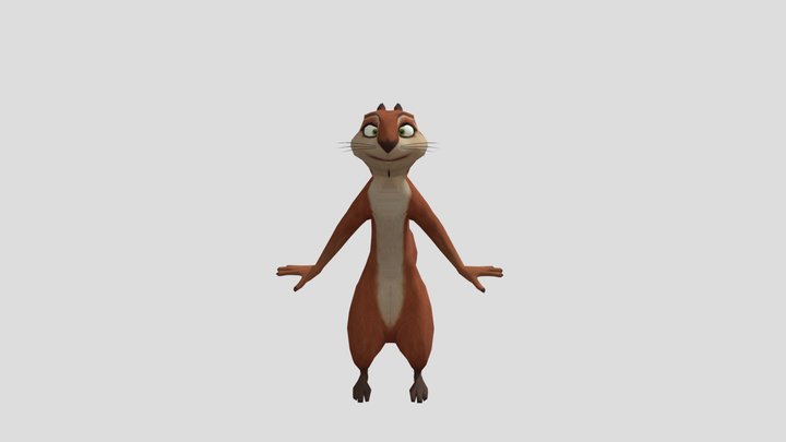 Andie (the nut job) 3D Model