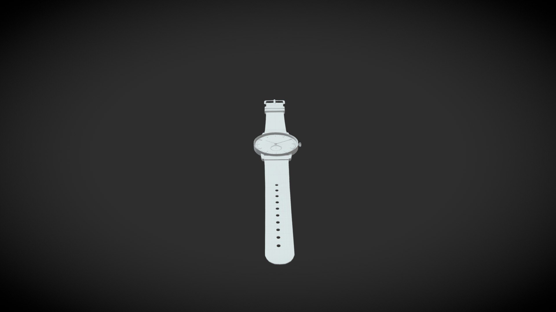 Triwa inspired watch — Sketchfab embed 3D viewer