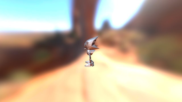 metalsonic fighters model 3D Model