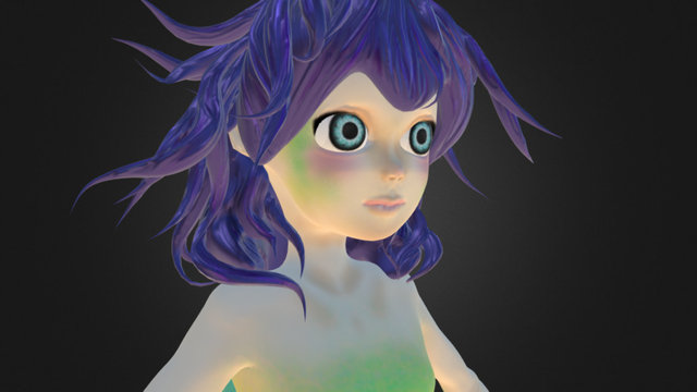 Mermaid 3D Model