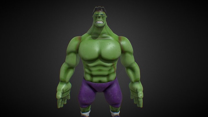Hulk 3D Model
