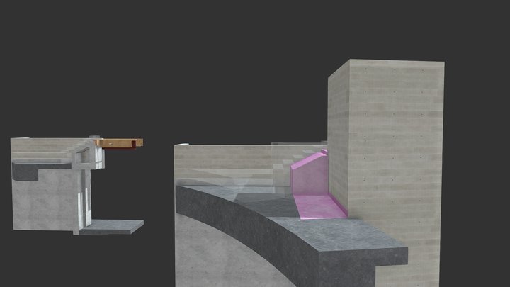 Stair13 - Waterproofing 3D Model