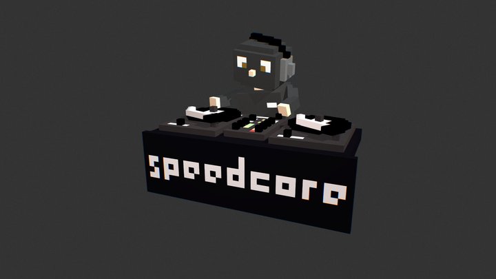 speedcore dj 3D Model