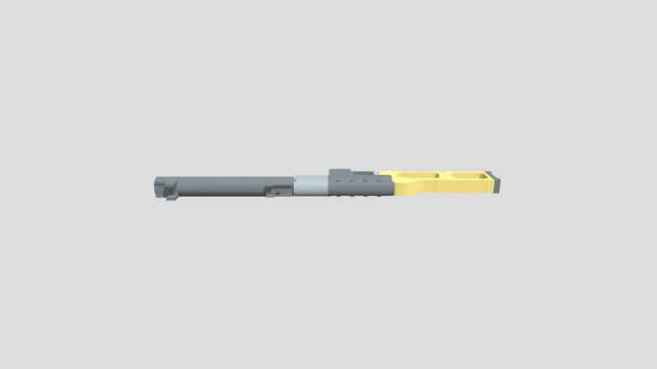 VSS Screw Cutter 9x39 3D Model