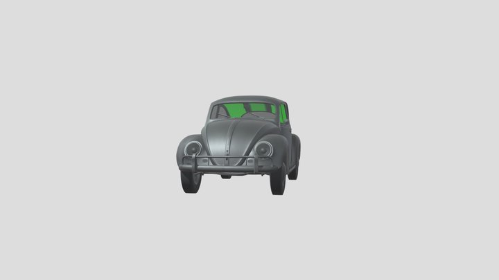 zmcintyr_1955_VWbeetle 3D Model