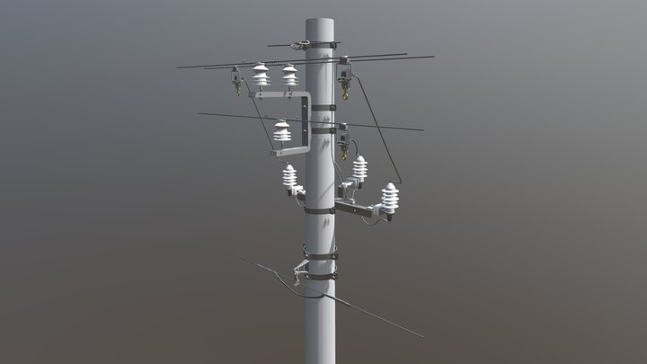 ETRUTURA CE2-COM PARA-RAIOS – Kostenloses 3D-Modell STL