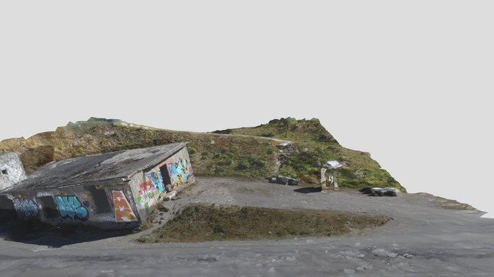 Maison penchée Modane 3D Model