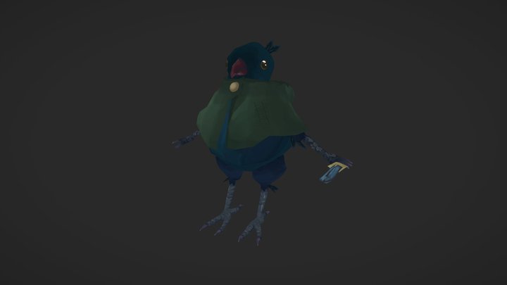 Kiri- Critical Role Fanart 3D Model