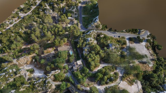 carrières des Baux 3D Model
