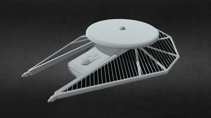 TIE/C2 3D Model