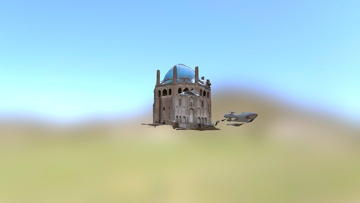 Dome of Soltaniyeh 3D Model
