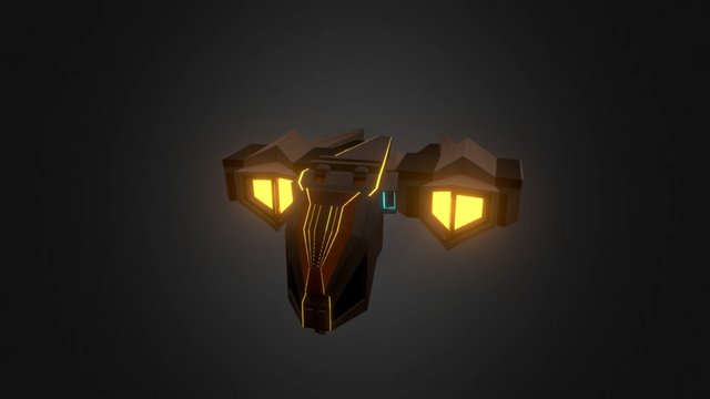 Spacefighter-SpaceHawk 3D Model