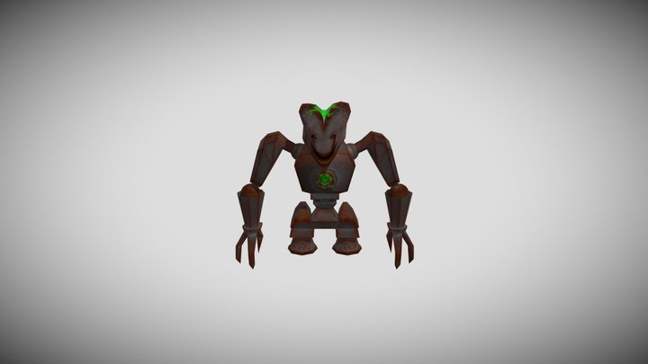 "Scourge King Licky" Attack and Hurt Animations 3D Model