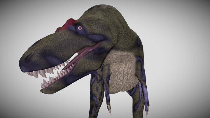 daspletosaurus animated 3D Model