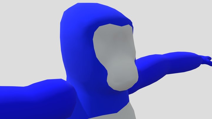 Monkey Fan Game for your game 3D Model