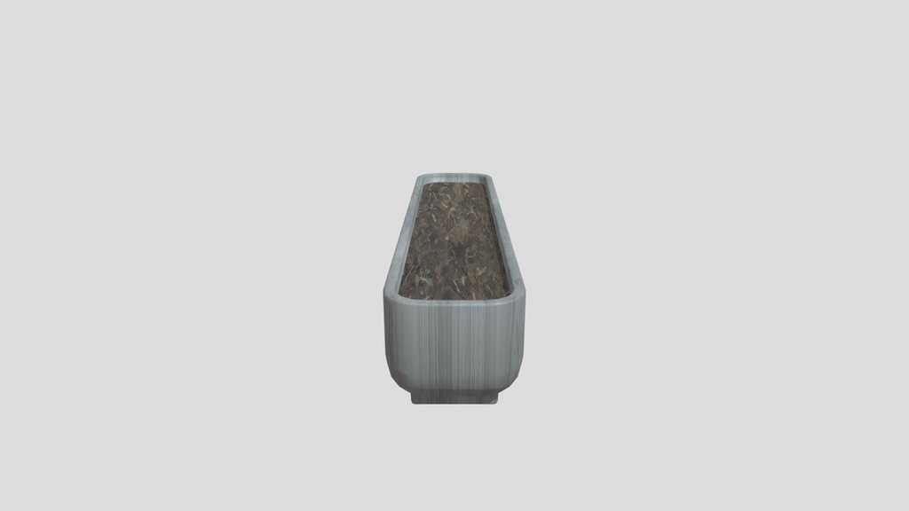 Large Concrete Planter